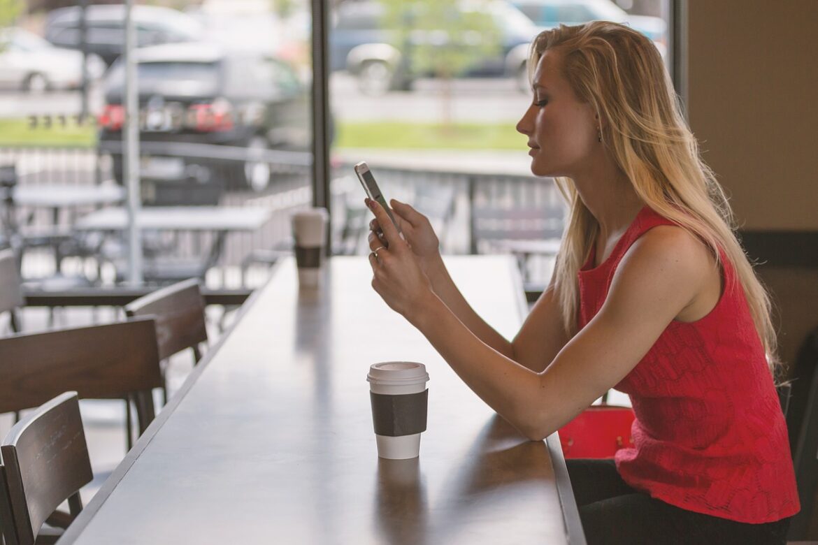 woman using smartphone, needs smartphone tips