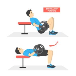 weight hip thrust 