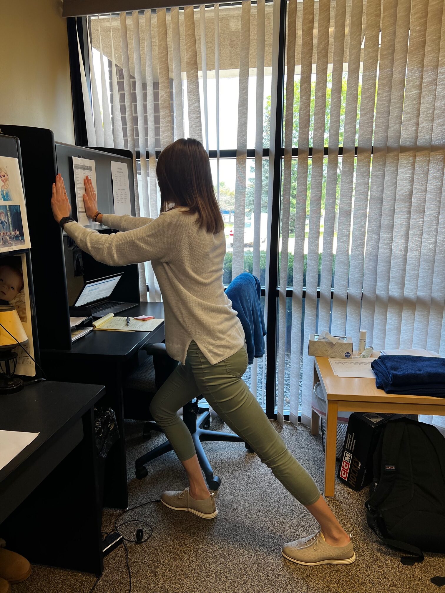 Five Office-Friendly Stretches