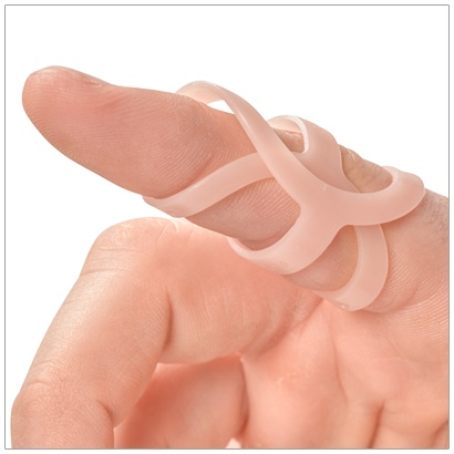 Oval-8 Finger Splint both sides of finger